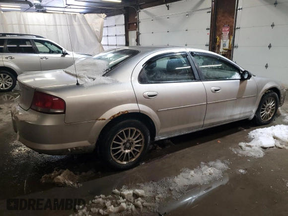 2004 Chrysler Sebring Touring with VIN 1C3AL56R54N413043, listed as a Copart auction lot 89299195 with 101,167 mi miles and Salvage title. Bid and sale history available at DreamBid. Image 3.