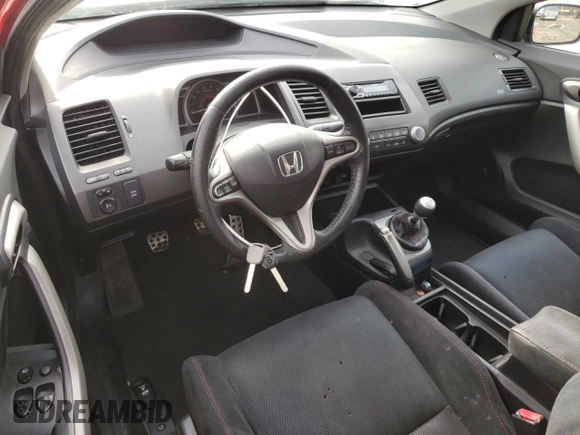 2008 Honda Civic Cpe Si with VIN 2HGFG21548H701614, listed as a Copart auction lot 48289425 with 276,285 mi miles and Salvage Title. Bid and sale history available at carsss.com. Image 8.
