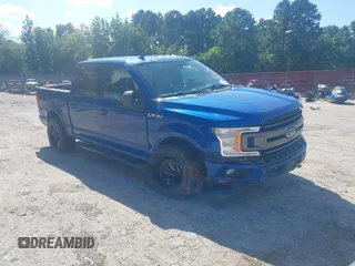 2018 Ford F-150 XL z VIN 1FTEW1E51JKC46673, wystawiony jako IAAI lot #39656512 z przebiegiem 109 672 mil mil oraz . Historia ofert i sprzedaży dostępna na DreamBid. Obrazek 1.