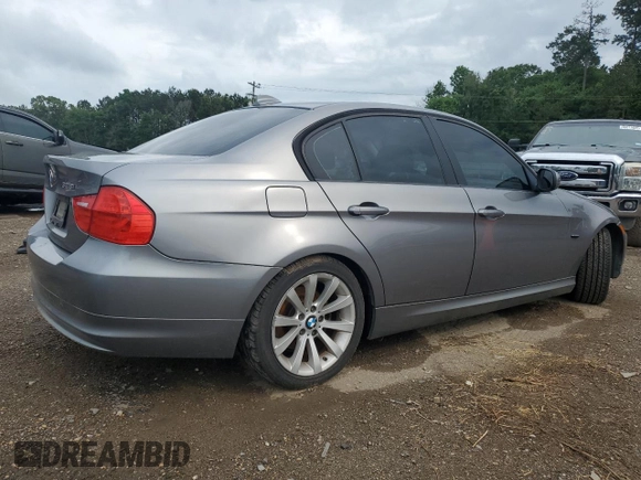 2011 BMW 3 Series 328i with VIN WBAPH5C54BA445749, listed as a Copart auction lot 55061135 with 124,159 mi miles and Salvage title. Bid and sale history available at DreamBid. Image 3.