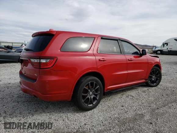 2015 Dodge Durango R/T with VIN 1C4SDJCT2FC132998, listed as a Copart auction lot 43285075 with 134,031 mi miles and Salvage Title. Bid and sale history available at carsss.com. Image 3.