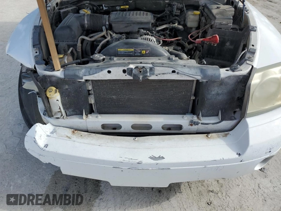 2006 Dodge Dakota SLT with VIN 1D7HE48N46S605282, listed as a Copart auction lot 52635085 with 275,039 mi miles and Salvage Title. Bid and sale history available at DreamBid. Image 11.