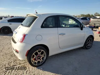 2014 FIAT 500 Sport with VIN 3C3CFFBR0ET223048, listed as a Copart auction lot 82674764 with 94,604 mi miles and Salvage Title. Bid and sale history available at carsss.com. Image 3.
