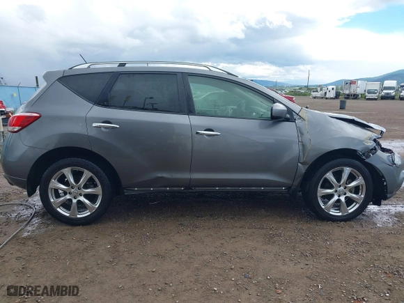 2013 Nissan Murano SL with VIN JN8AZ1MW0DW310932, listed as a IAAI auction lot 39706674 with 128,680 mi miles. Bid and sale history available at carsss.com. Image 14.