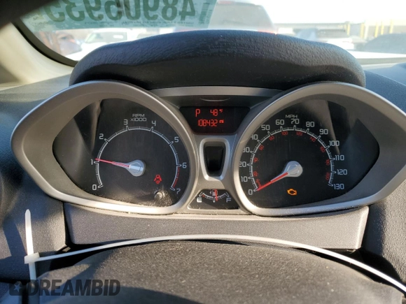 2011 Ford Fiesta SE с VIN 3FADP4BJ2BM164754, выставлен на аукционе Copart как лот 48905935 с пробегом 108 432 миль миль и Чистый • Clean title. История ставок и продаж доступна на DreamBid. Изображение 9.