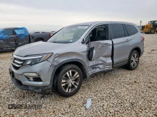 2017 Honda Pilot EX-L with VIN 5FNYF6H51HB022736, listed as a Copart auction lot 58965695 with 88,640 mi miles and Salvage title. Bid and sale history available at DreamBid. Image 1.