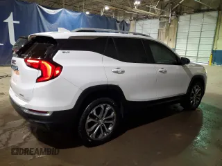 2021 GMC Terrain SLT with VIN 3GKALVEV2ML312279, listed as a Copart auction lot 86214074 with 93,484 mi miles and Clean Title. Bid and sale history available at DreamBid. Image 3.