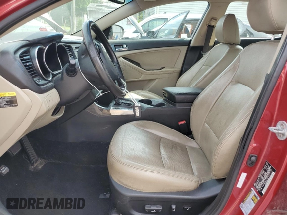 2013 Kia Optima EX with VIN 5XXGN4A78DG159503, listed as a Copart auction lot 65555305 with 171,256 mi miles and Clean title. Bid and sale history available at DreamBid. Image 7.