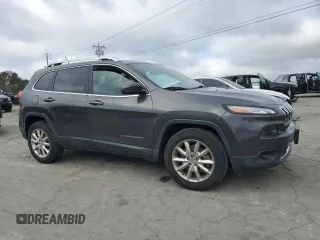 2015 Jeep Cherokee Limited with VIN 1C4PJMDS8FW647296, listed as a Copart auction lot 50398035 with 82,306 mi miles and Clean Title. Bid and sale history available at carsss.com. Image 4.