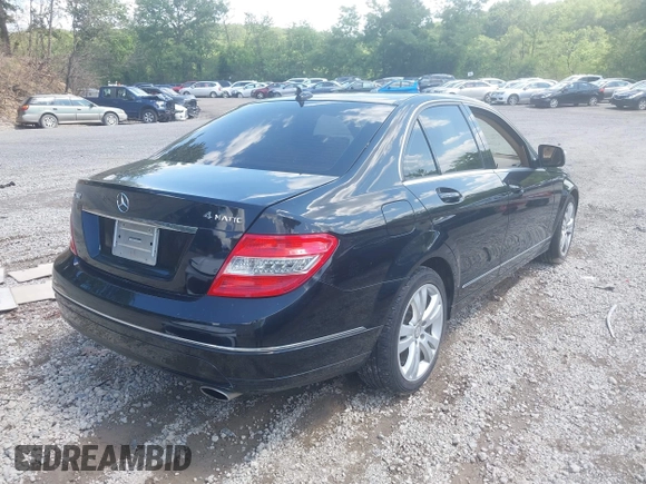 2008 Mercedes-Benz C 300 Sport with VIN WDDGF81X78F181863, listed as a IAAI auction lot 42651494 with 143,058 mi miles and . Bid and sale history available at DreamBid. Image 4.
