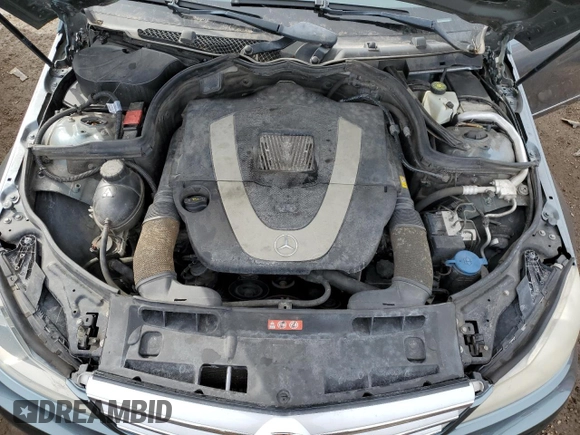 2012 Mercedes-Benz C 300 Sport with VIN WDDGF8BB3CA612868, listed as a Copart auction lot 49357675 with 211,276 mi miles and Non repairable. Bid and sale history available at DreamBid. Image 11.