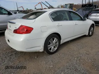 2012 Infiniti G25 x with VIN JN1DV6AR6CM730319, listed as a Copart auction lot 78160814 with 106,619 mi miles and Salvage Title. Bid and sale history available at carsss.com. Image 3.