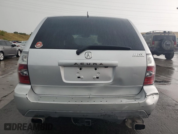 2006 Acura MDX Touring w/Navi with VIN 2HNYD18826H542660, listed as a Copart auction lot 70378314 with 207,560 mi miles and Salvage Title. Bid and sale history available at carsss.com. Image 6.