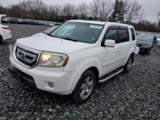 2011 Honda Pilot EX-L z VIN 5FNYF4H53BB085610, wystawiony jako Copart lot #52297505 z przebiegiem 188 263 mil mil oraz Czysty tytuł • Clean title. Historia ofert i sprzedaży dostępna na DreamBid. Obrazek 1.