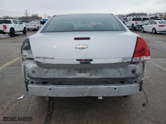 2009 Chevrolet Impala LS with VIN 2G1WB57N991258160, listed as a Copart auction lot 45682255 with NaN miles and Salvage Title. Bid and sale history available at carsss.com. Image 6.