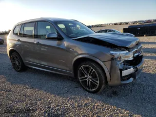 2016 BMW X3 xDrive28i with VIN 5UXWX9C57G0D80273, listed as a Copart auction lot 50229165 with 0 mi miles and Salvage Title. Bid and sale history available at carsss.com. Image 4.