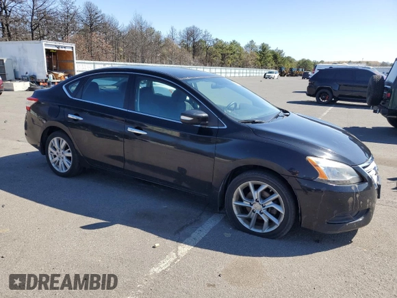 2013 Nissan Sentra SV with VIN 3N1AB7AP0DL657623, listed as a Copart auction lot 51372285 with 114,507 mi miles and Clean Title. Bid and sale history available at DreamBid. Image 4.
