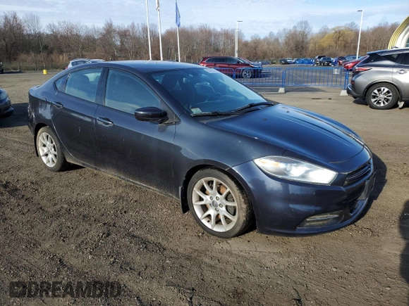 2015 Dodge Dart SXT with VIN 1C3CDFBA9DD154980, listed as a Copart auction lot 50163835 with 125,948 mi miles and Clean Title. Bid and sale history available at DreamBid. Image 4.