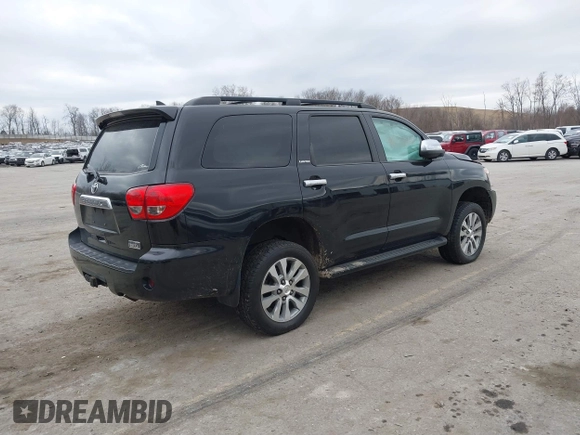 2016 Toyota Sequoia Limited with VIN 5TDJY5G14GS143565, listed as a IAAI auction lot 41823068 with 144,566 mi miles. Bid and sale history available at carsss.com. Image 4.