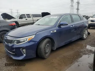 2018 Kia Optima LX z VIN 5XXGT4L30JG247411, wystawiony jako Copart lot #53566435 z przebiegiem 68 407 mil mil oraz Szkoda całkowita • Salvage title. Historia ofert i sprzedaży dostępna na DreamBid. Obrazek 1.