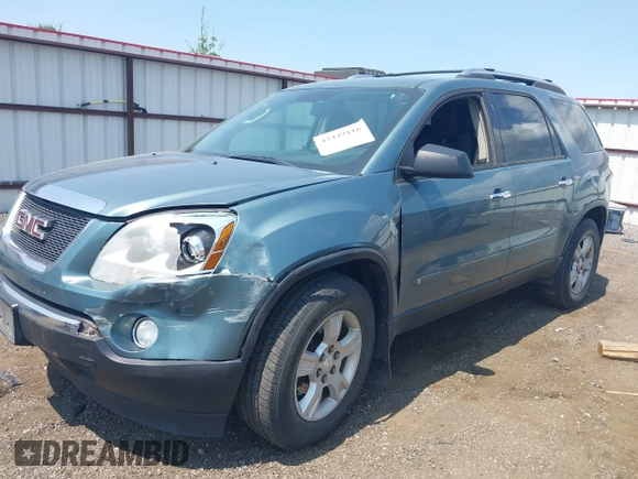 2009 GMC Acadia SLE1 z VIN 1GKEV13D09J158913, wystawiony jako IAAI lot #42449116 z przebiegiem 161 072 mil mil oraz . Historia ofert i sprzedaży dostępna na DreamBid. Obrazek 2.