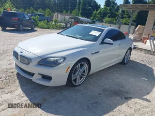 2012 BMW 6 Series 650i with VIN WBALX3C53CDV77486, listed as a IAAI auction lot 42165524 with 133,365 mi miles and . Bid and sale history available at carsss.com. Image 2.