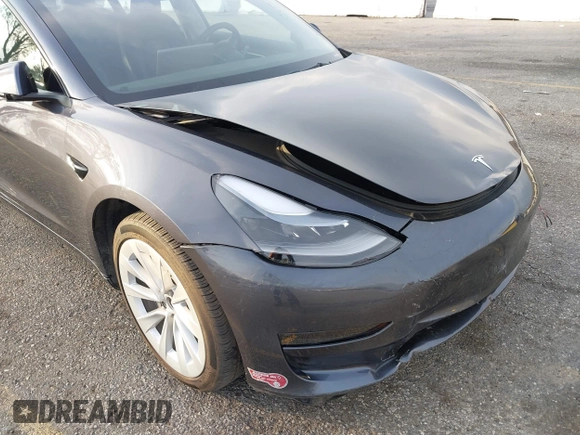 2023 Tesla Model 3 Long Range with VIN 5YJ3E1EB7PF681784, listed as a IAAI auction lot 41534837 with 20,882 mi miles and . Bid and sale history available at DreamBid. Image 20.