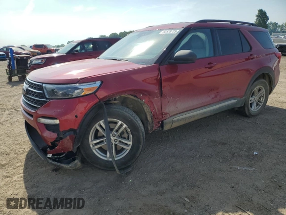 2022 Ford Explorer XLT с VIN 1FMSK8DH6NGA01827, выставлен на аукционе Copart как лот 62579775 с пробегом 39 570 миль миль и На запчасти • Non repairable. История ставок и продаж доступна на DreamBid. Изображение 1.
