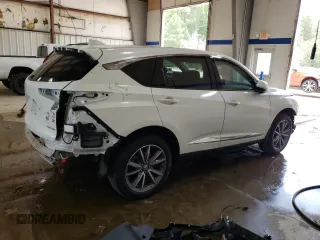 2022 Acura RDX w/Technology Package with VIN 5J8TC2H52NL017650, listed as a Copart auction lot 61570804 with 36,082 mi miles and Salvage Title. Bid and sale history available at carsss.com. Image 3.