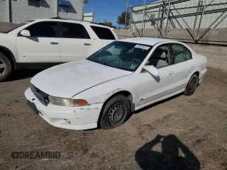 2000 Mitsubishi Galant ES with VIN 4A3AA46G9YE088717, listed as a Copart auction lot 50023675 with 125,826 mi miles and Salvage Title. Bid and sale history available at carsss.com. Image 1.