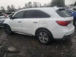 2020 Acura MDX with VIN 5J8YD4H33LL017313, listed as a Copart auction lot 83953704 with 132,961 mi miles and Salvage Title. Bid and sale history available at carsss.com. Image 2.