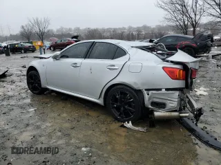 2010 Lexus IS 350 with VIN JTHBE5C24A5024681, listed as a Copart auction lot 45039015 with 158,335 mi miles and Salvage Title. Bid and sale history available at DreamBid. Image 2.