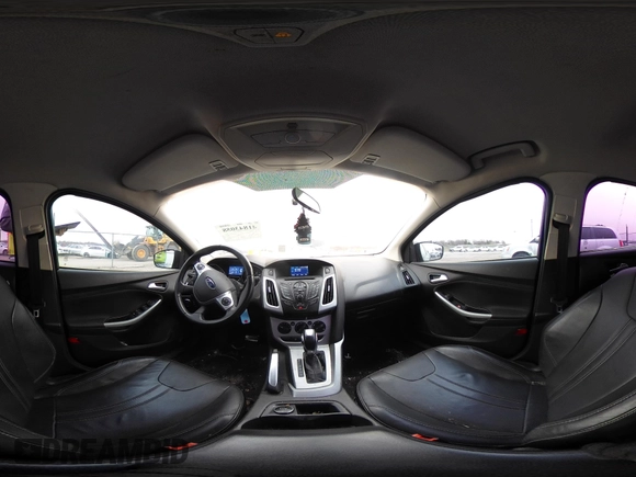 2014 Ford Focus SE with VIN 1FADP3K29EL118525, listed as a IAAI auction lot 41843058 with 153,158 mi miles. Bid and sale history available at carsss.com. Image 19.