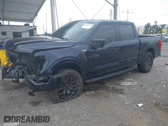 2022 Ford F-150 XL with VIN 1FTEW1E80NFB07689, listed as a IAAI auction lot 41891624 with 41,515 mi miles and . Bid and sale history available at carsss.com. Image 18.