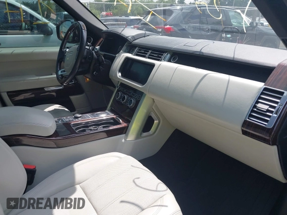 2016 Land Rover Range Rover HSE with VIN SALGS2KF0GA290744, listed as a IAAI auction lot 42789120 with 123,256 mi miles and . Bid and sale history available at DreamBid. Image 5.
