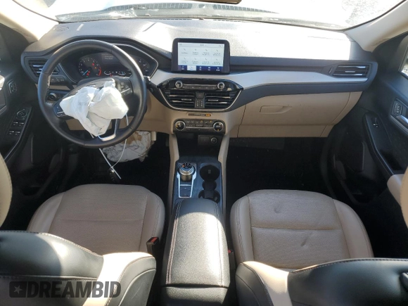 2020 Ford Escape SEL with VIN 1FMCU0H64LUA22859, listed as a Copart auction lot 49725035 with 95,242 mi miles and Salvage Title. Bid and sale history available at carsss.com. Image 8.
