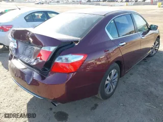 2013 Honda Accord Sdn LX with VIN 1HGCR2F37DA283546, listed as a IAAI auction lot 41899324 with 232,656 mi miles. Bid and sale history available at carsss.com. Image 4.
