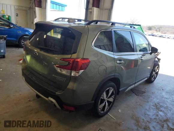 2019 Subaru Forester Touring with VIN JF2SKAWC0KH415724, listed as a Copart auction lot 52099945 with 95,622 mi miles and Salvage Title. Bid and sale history available at carsss.com. Image 3.