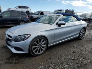 2018 Mercedes-Benz C 300 with VIN WDDWK4KB0JF676429, listed as a Copart auction lot 85419084 with 47,149 mi miles and Salvage title. Bid and sale history available at DreamBid. Image 1.