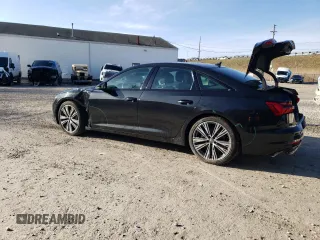 2019 Audi A6 Premium Plus with VIN WAUE8AF25KN121607, listed as a Copart auction lot 48273544 with 57,002 mi miles. Bid and sale history available at carsss.com. Image 2.
