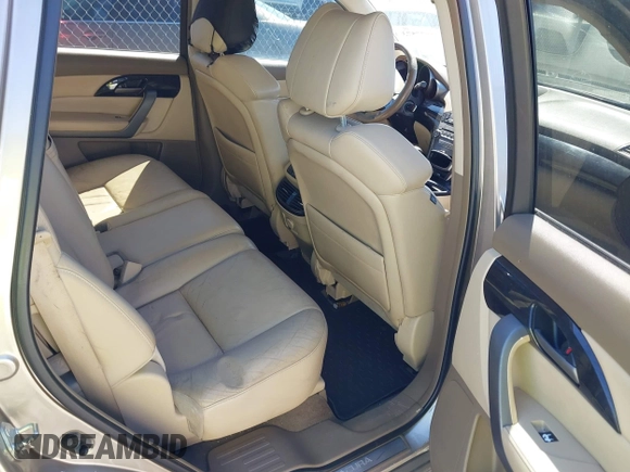 2007 Acura MDX with VIN 2HNYD28207H503276, listed as a IAAI auction lot 41877573 with 258,178 mi miles. Bid and sale history available at carsss.com. Image 8.