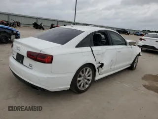 2016 Audi A6 Premium with VIN WAUFFAFCXGN043643, listed as a Copart auction lot 54610795 with Not provided miles and Salvage title. Bid and sale history available at DreamBid. Image 3.