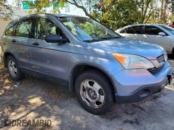 2007 Honda CR-V LX with VIN JHLRE38377C024316, listed as a IAAI auction lot 41710194 with 1 mi miles. Bid and sale history available at carsss.com. Image 1.