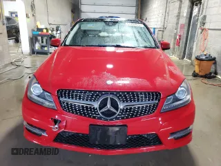 2014 Mercedes-Benz C with VIN WDDGF8AB6EG202289, listed as a Copart auction lot 51733915 with 129,245 mi miles and Salvage Title. Bid and sale history available at carsss.com. Image 5.