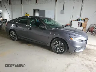 2019 Honda Insight Touring with VIN 19XZE4F99KE015872, listed as a Copart auction lot 61152565 with Not provided miles and Salvage title. Bid and sale history available at DreamBid. Image 4.