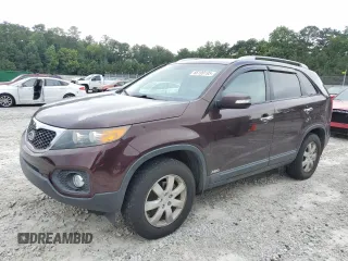 2011 Kia Sorento LX с VIN 5XYKTCA13BG136080, выставлен на аукционе Copart как лот 66199195 с пробегом 182 290 миль миль и Чистый • Clean title. История ставок и продаж доступна на DreamBid. Изображение 1.