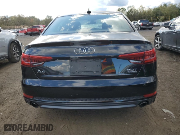 2017 Audi A4 Season of Audi Premium with VIN WAUDNAF46HN045331, listed as a Copart auction lot 75210114 with 101,014 mi miles and Salvage Title. Bid and sale history available at carsss.com. Image 6.