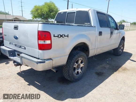 2004 Ford F-150 XLT with VIN 1FTRW14W24KC51607, listed as a IAAI auction lot 42015269 with 1 mi miles. Bid and sale history available at carsss.com. Image 4.