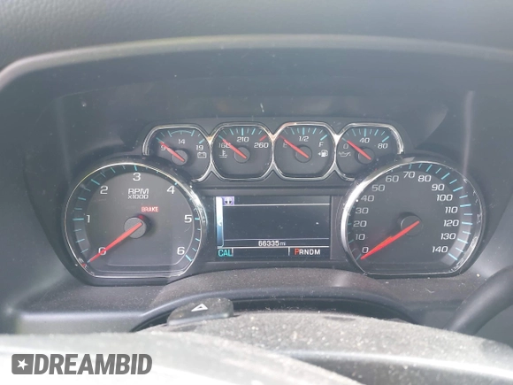2015 Chevrolet Silverado 1500 LT with VIN 1GCRCREC6FZ188422, listed as a IAAI auction lot 41710318 with 66,335 mi miles. Bid and sale history available at carsss.com. Image 7.