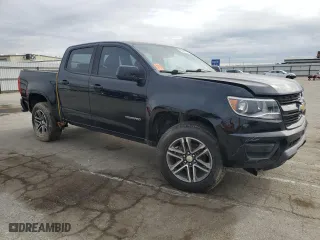2020 Chevrolet Colorado 2WD Work Truck with VIN 1GCGSBENXL1246335, listed as a Copart auction lot 45099635 with 41,788 mi miles and Salvage Title. Bid and sale history available at carsss.com. Image 4.